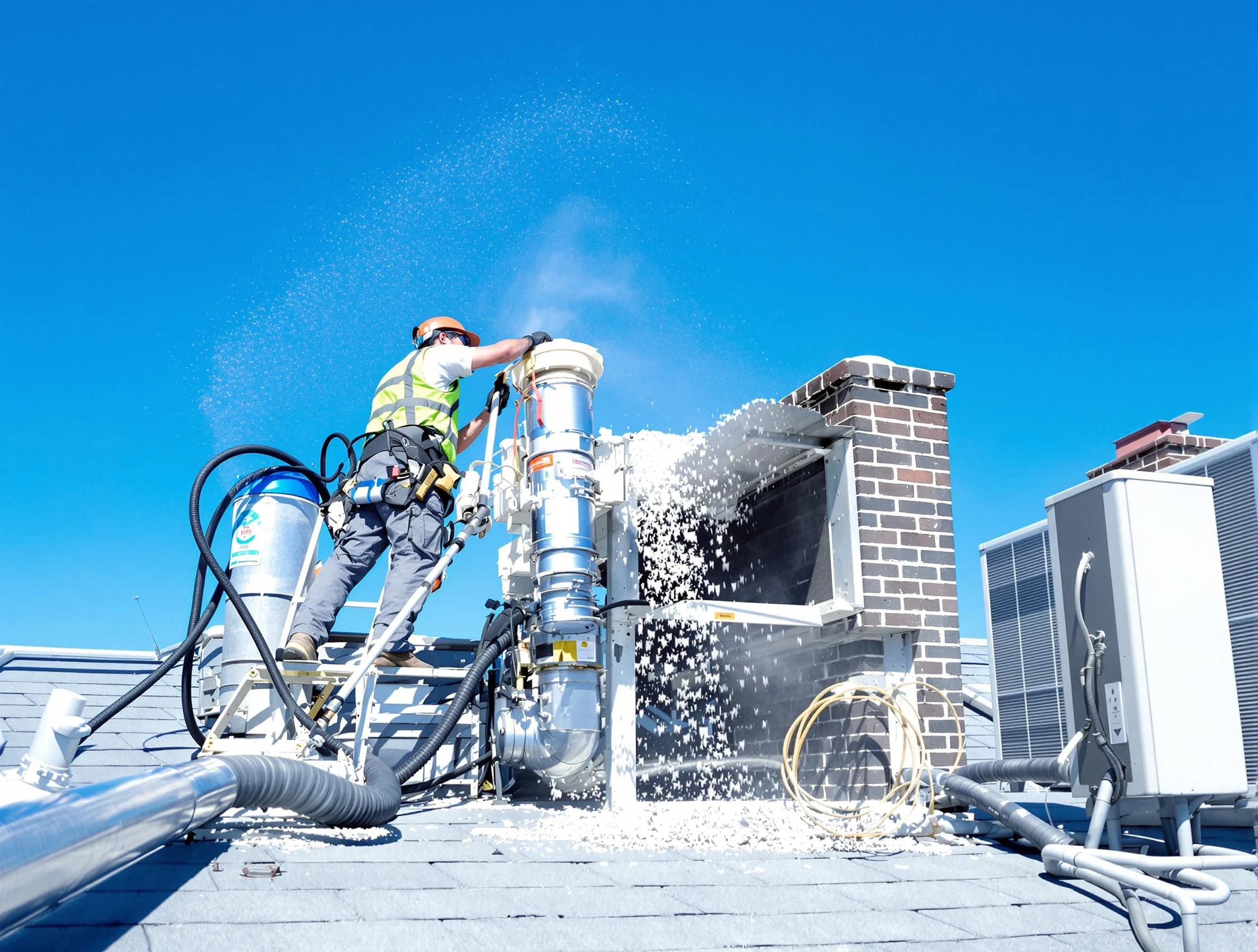 Expert roof dryer vent cleaning by Plain City Dryer Vent Cleaning in Plain City