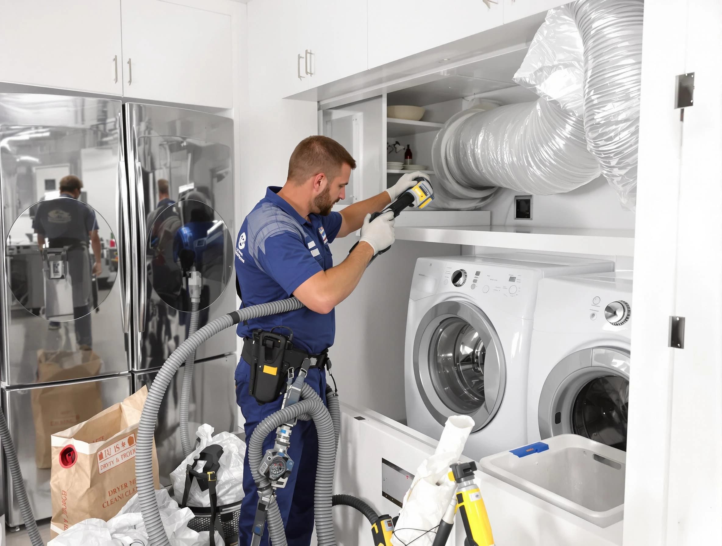 Professional duct cleaning by Plain City Dryer Vent Cleaning in Plain City