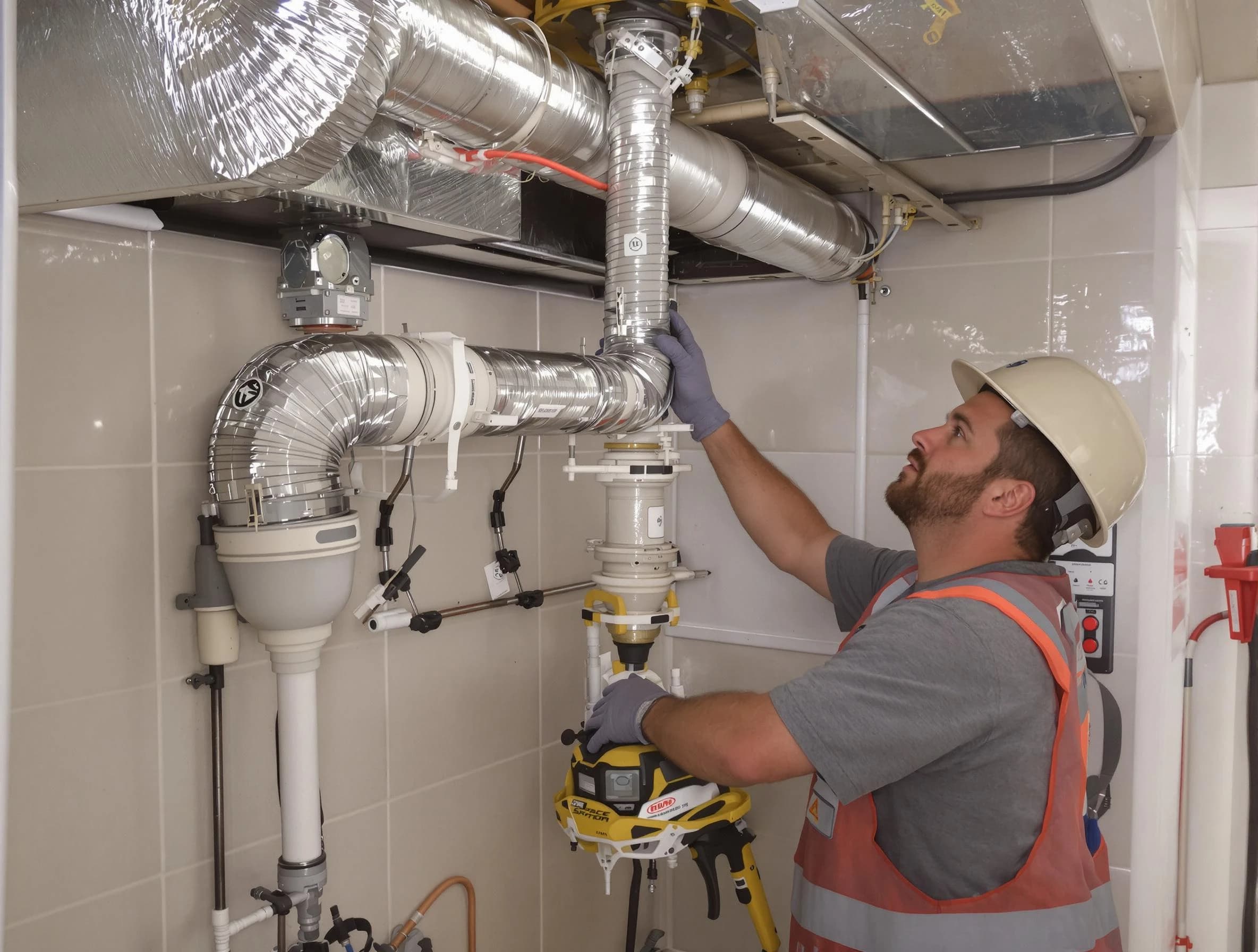 Plain City Dryer Vent Cleaning expert performing professional dryer vent repair and installation in Plain City