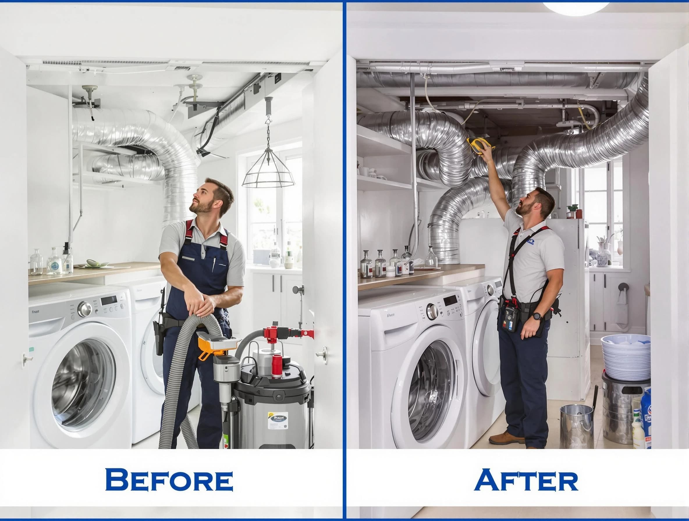 Expert gas dryer vent cleaning by Plain City Dryer Vent Cleaning in Plain City