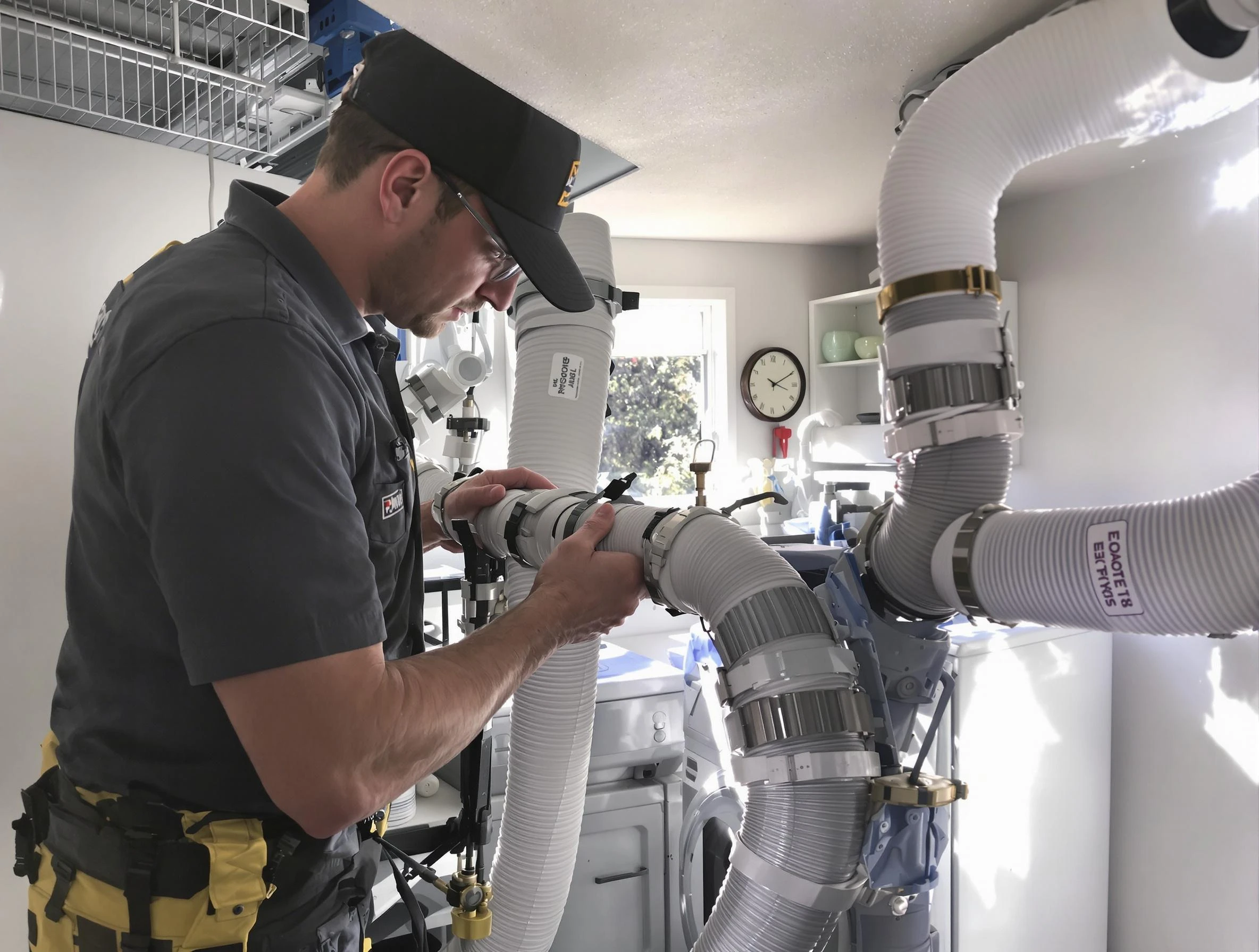 Dryer Vent Hose Installation in Plain City