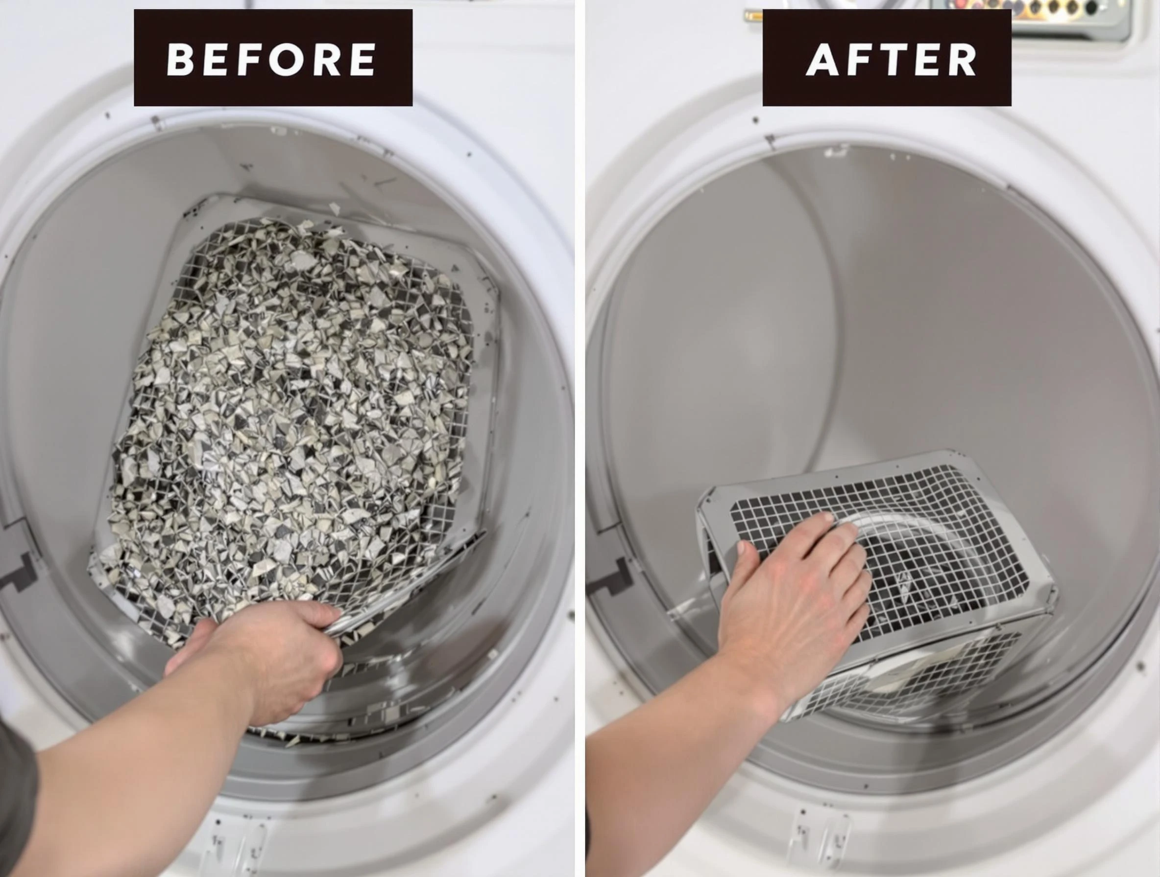 Professional lint trap cleaning by Plain City Dryer Vent Cleaning in Plain City