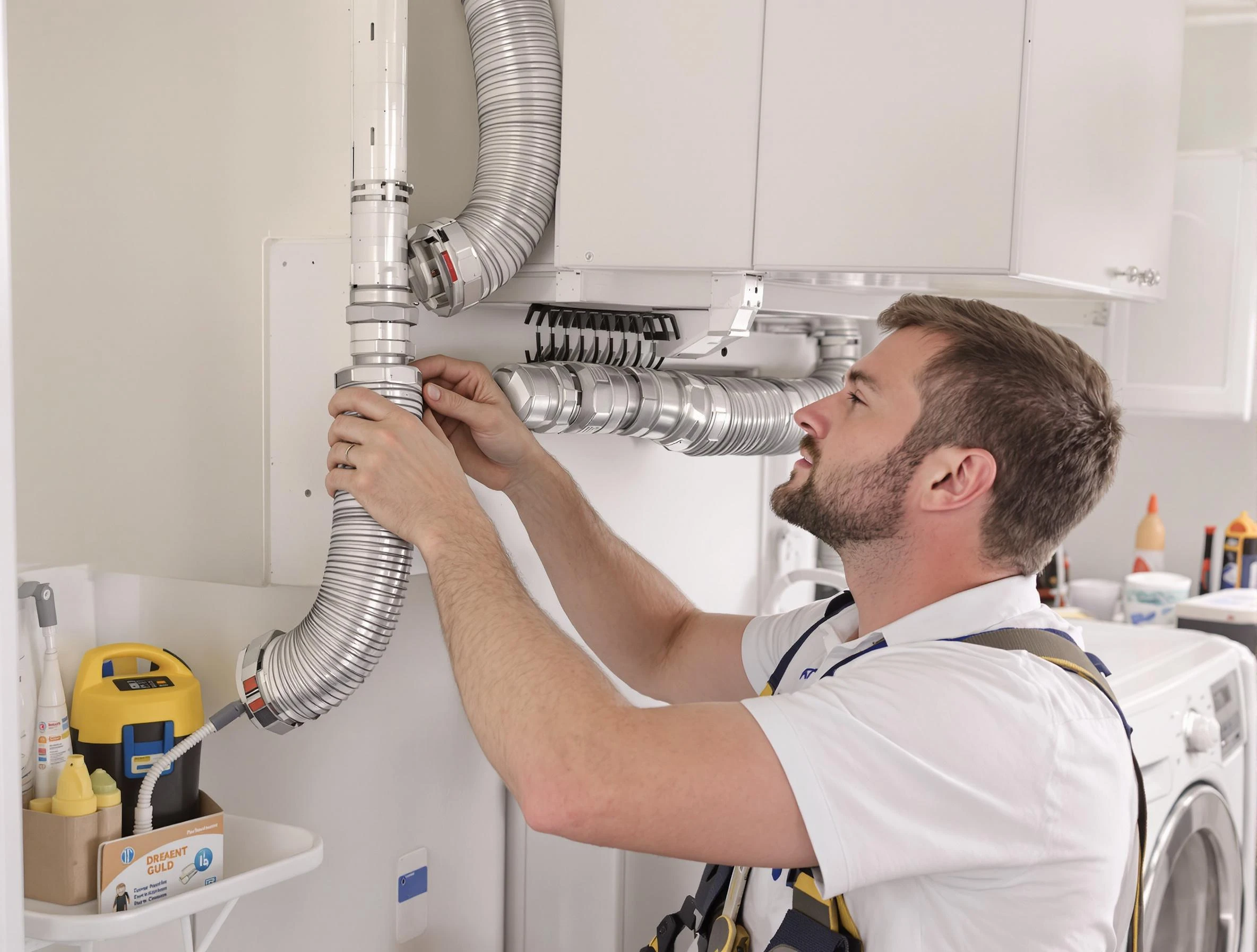 Professional dryer vent repair and installation by Plain City Dryer Vent Cleaning in Plain City