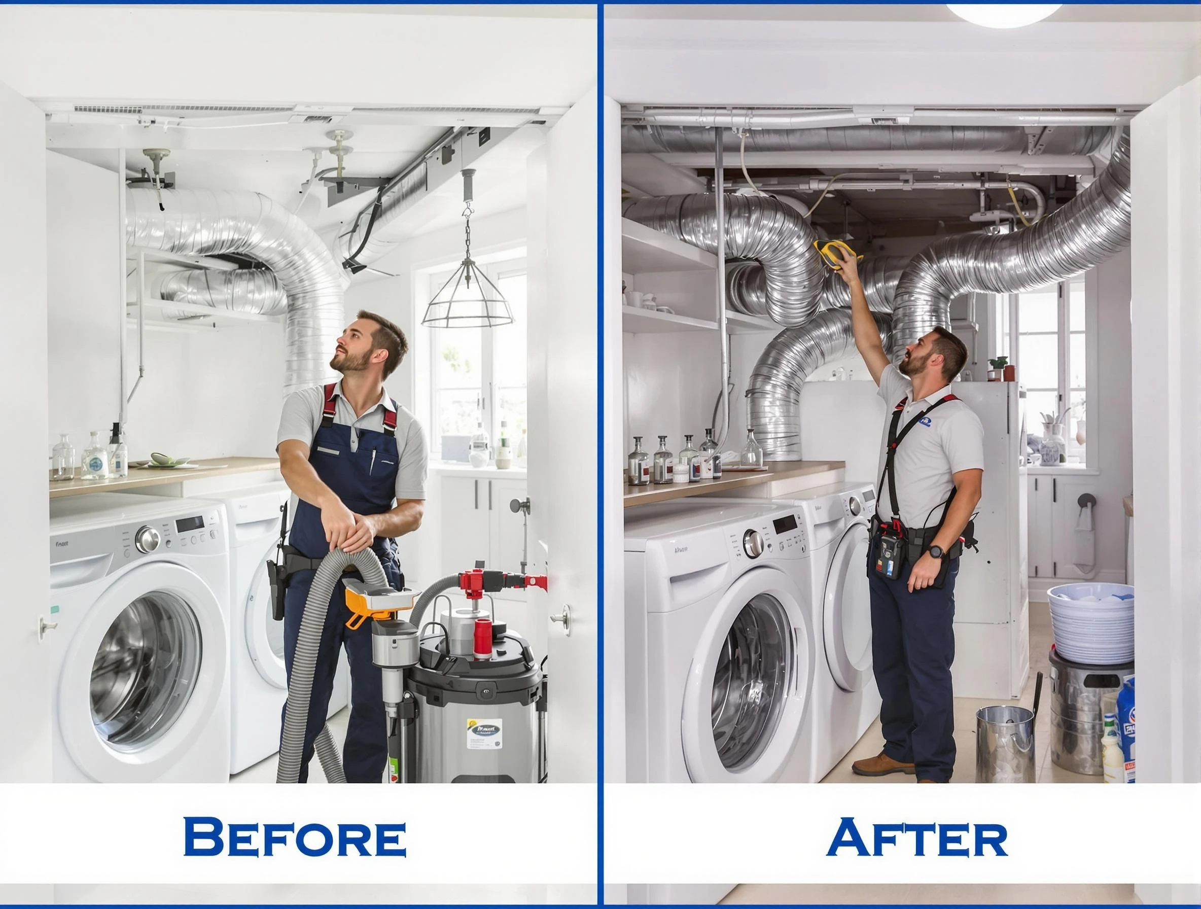 Expert gas dryer vent cleaning by Plain City Dryer Vent Cleaning in Plain City